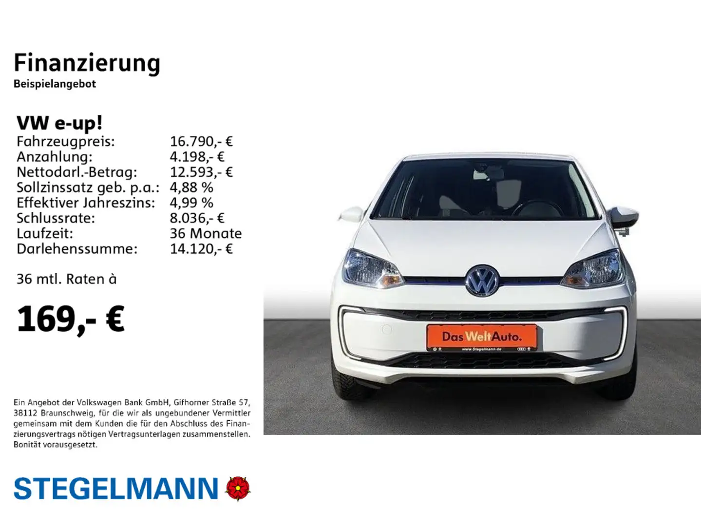 Volkswagen e-up! *CCS*Klima* Bluetooth*PDC*Sitzheizung* Blanc - 2