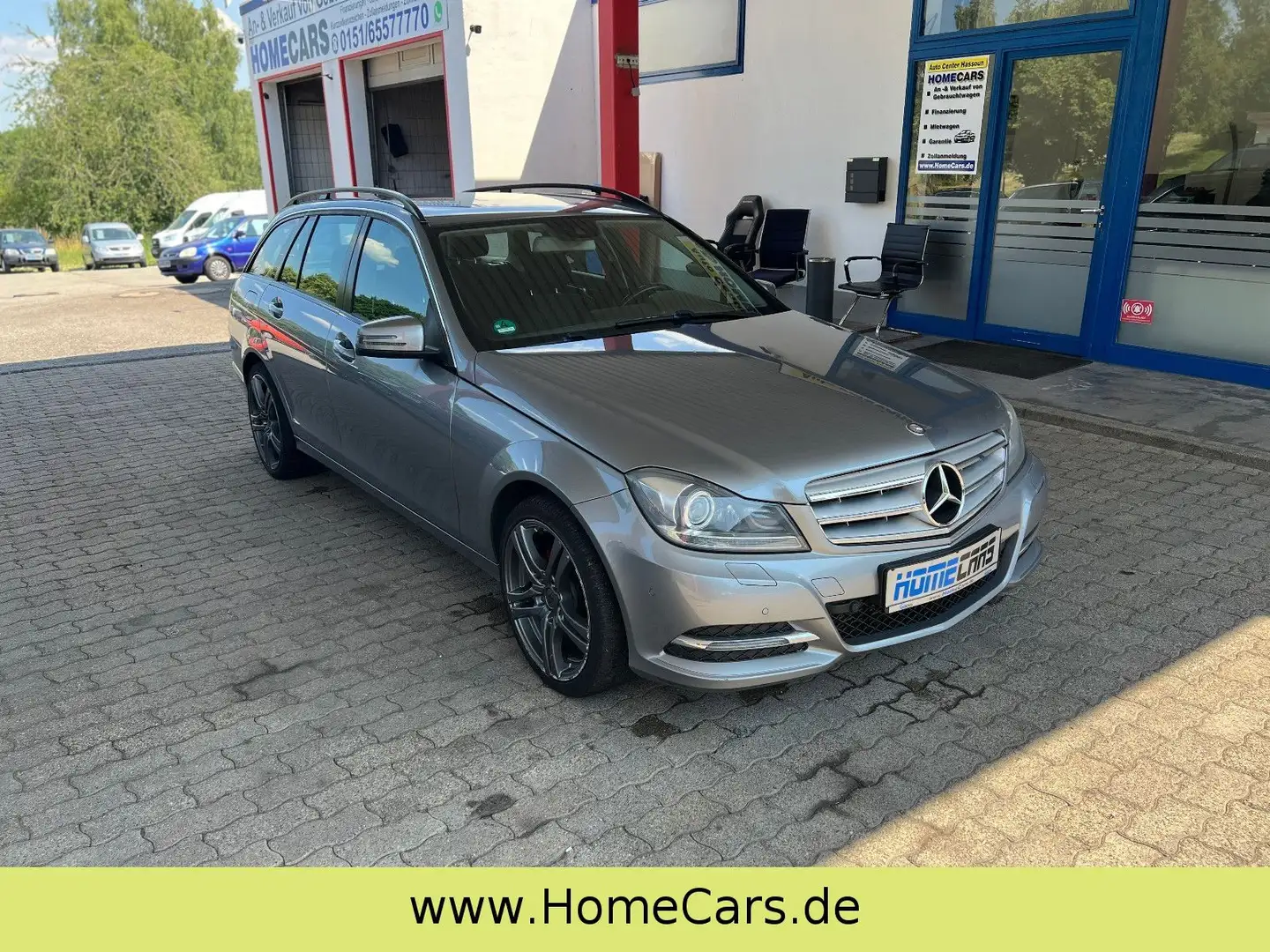 Mercedes-Benz C 200 C -Klasse T-Modell CDI BlueEfficiency srebrna - 1