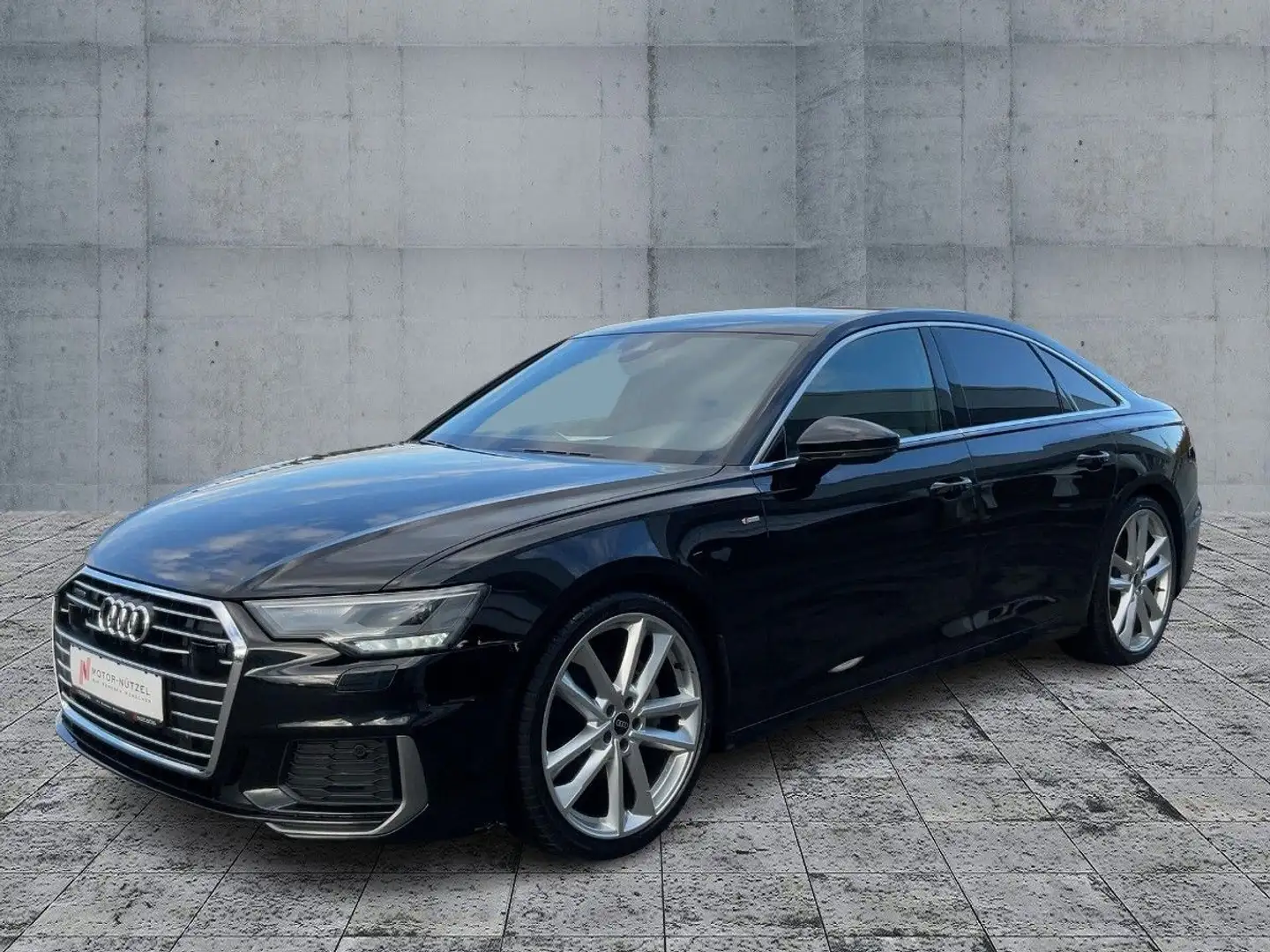 Audi A6 45 TDI QU 2xS-LINE LED+NAV+ACC+PANO Schwarz - 2