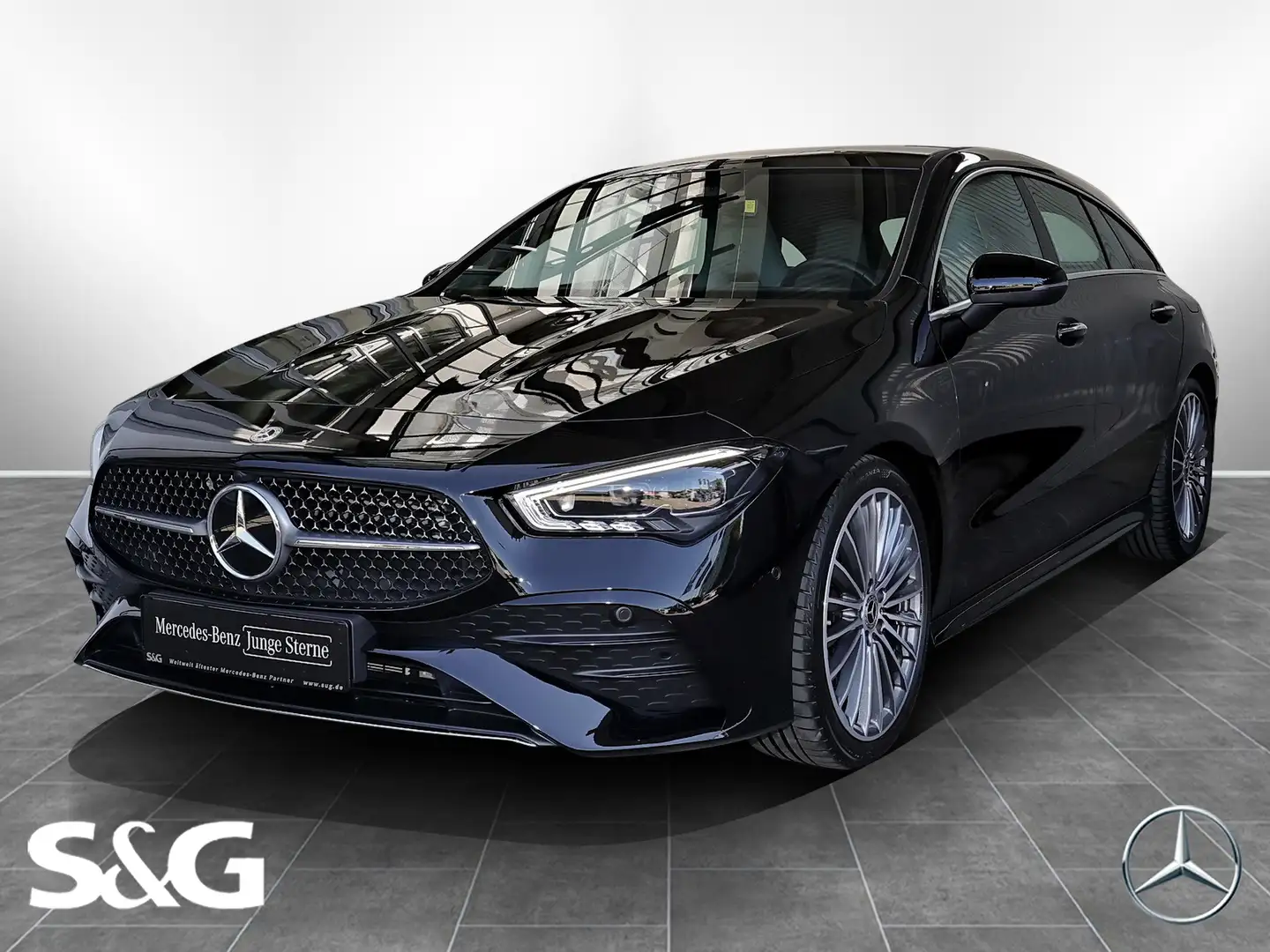 Mercedes-Benz CLA 200 AMG PANORAMA+KAMERA+19" Negro - 1