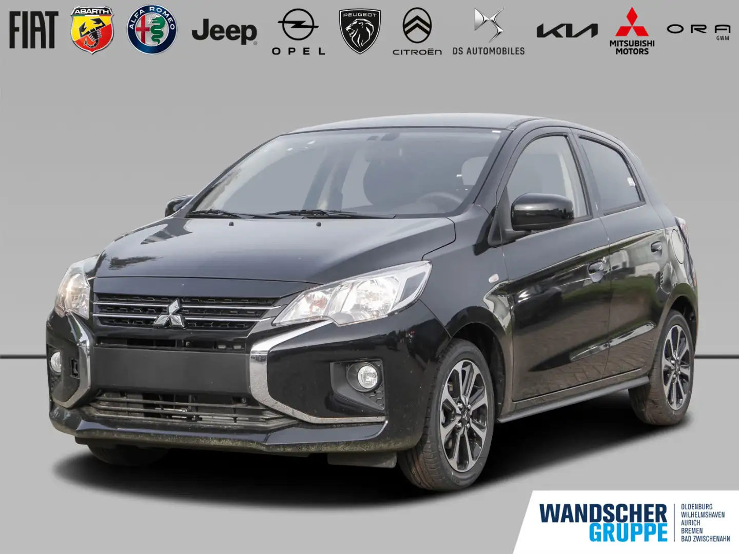 Mitsubishi Space Star 1.2 Select Select+ +Kam.+SHZ+ Schwarz - 1