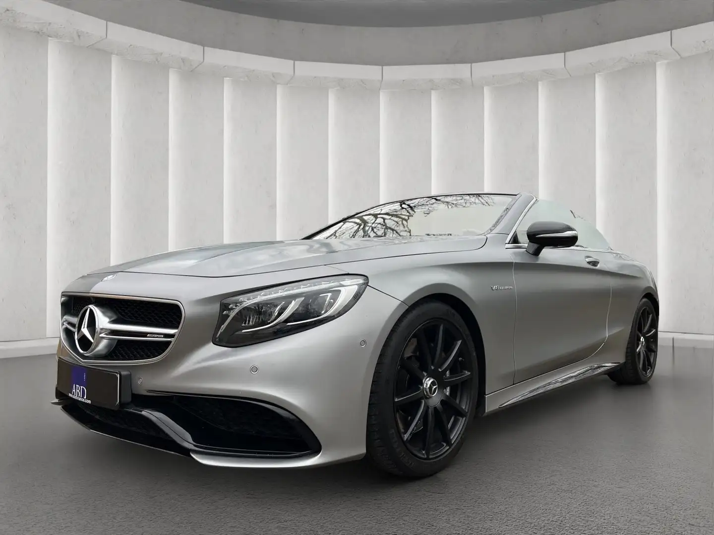 Mercedes-Benz S 63 AMG S63 AMG Cabrio 4M Burm/Airmatic/360/Sitzklima Gris - 1