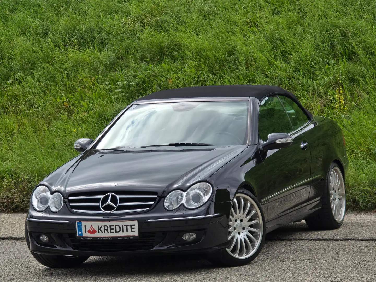 Mercedes-Benz CLK 200 Cabrio Top* Kredit* Neuwertig* Automatik* Navi Schwarz - 2