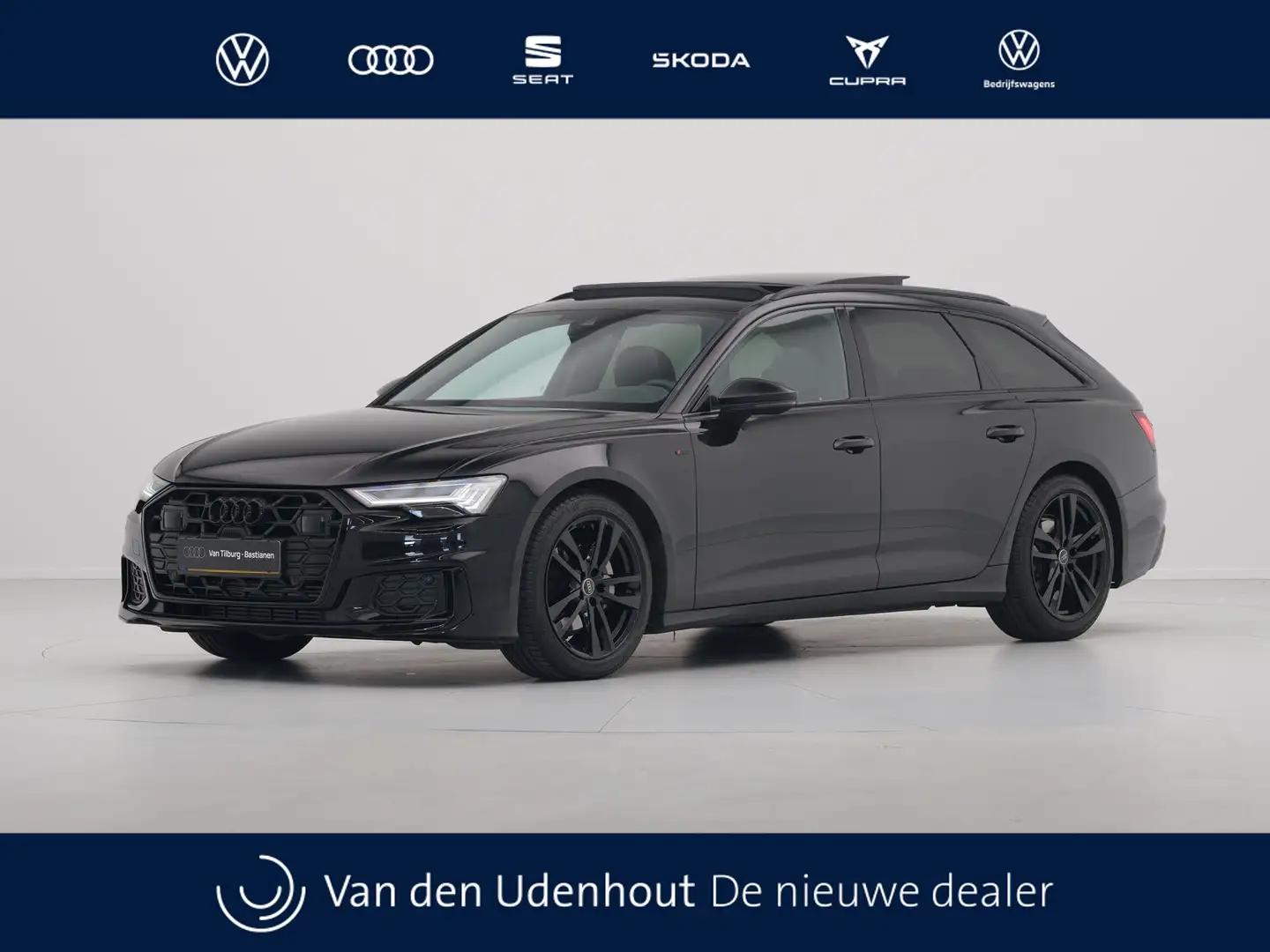 Audi A6 Avant 40 TFSI S 204 pk S edition Competition Panor Noir - 1