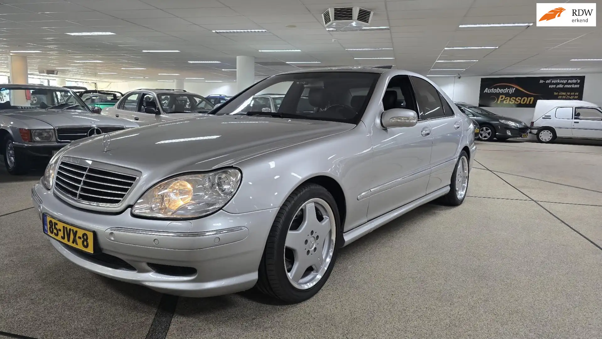 Mercedes-Benz S 55 AMG Nieuwe Apk! 125.000dkm! Nieuwstraat!! Сірий - 1