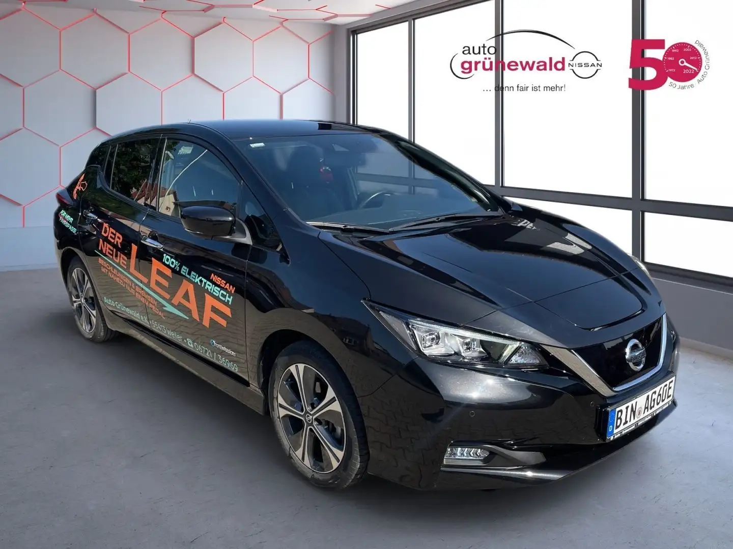 Nissan Leaf Tekna 40kwh Navi,LED,Sitzhzg,Bose,360°,Lede Schwarz - 2