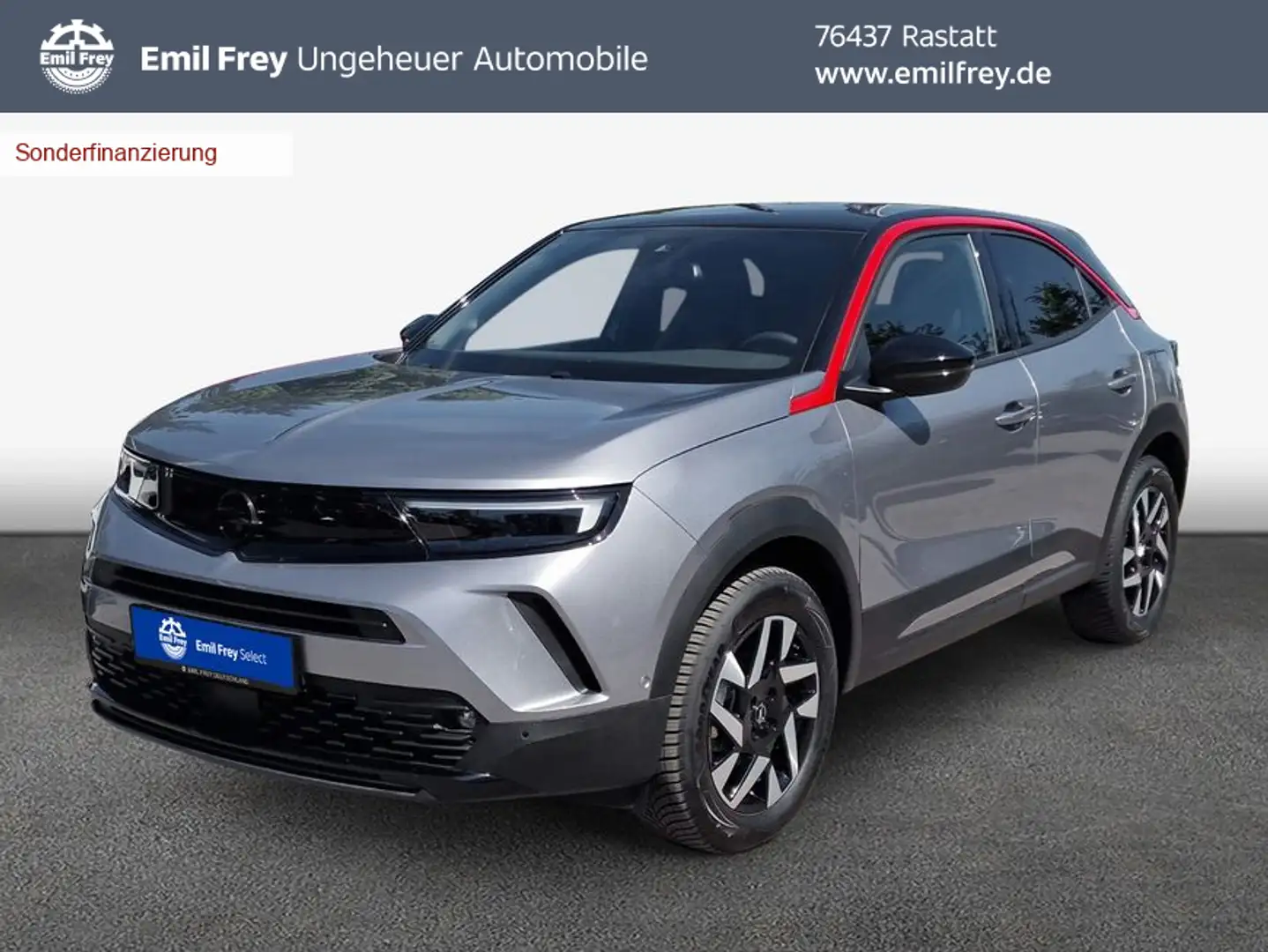 Opel Mokka 1.2 DI Turbo Automatik GS Grijs - 1