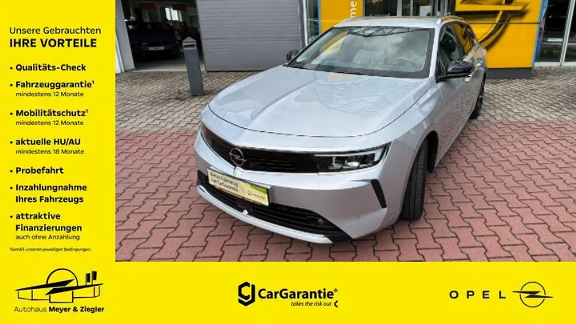 Opel Astra Elegance Plug-in-Hybrid Klimaautom. Argent - 1