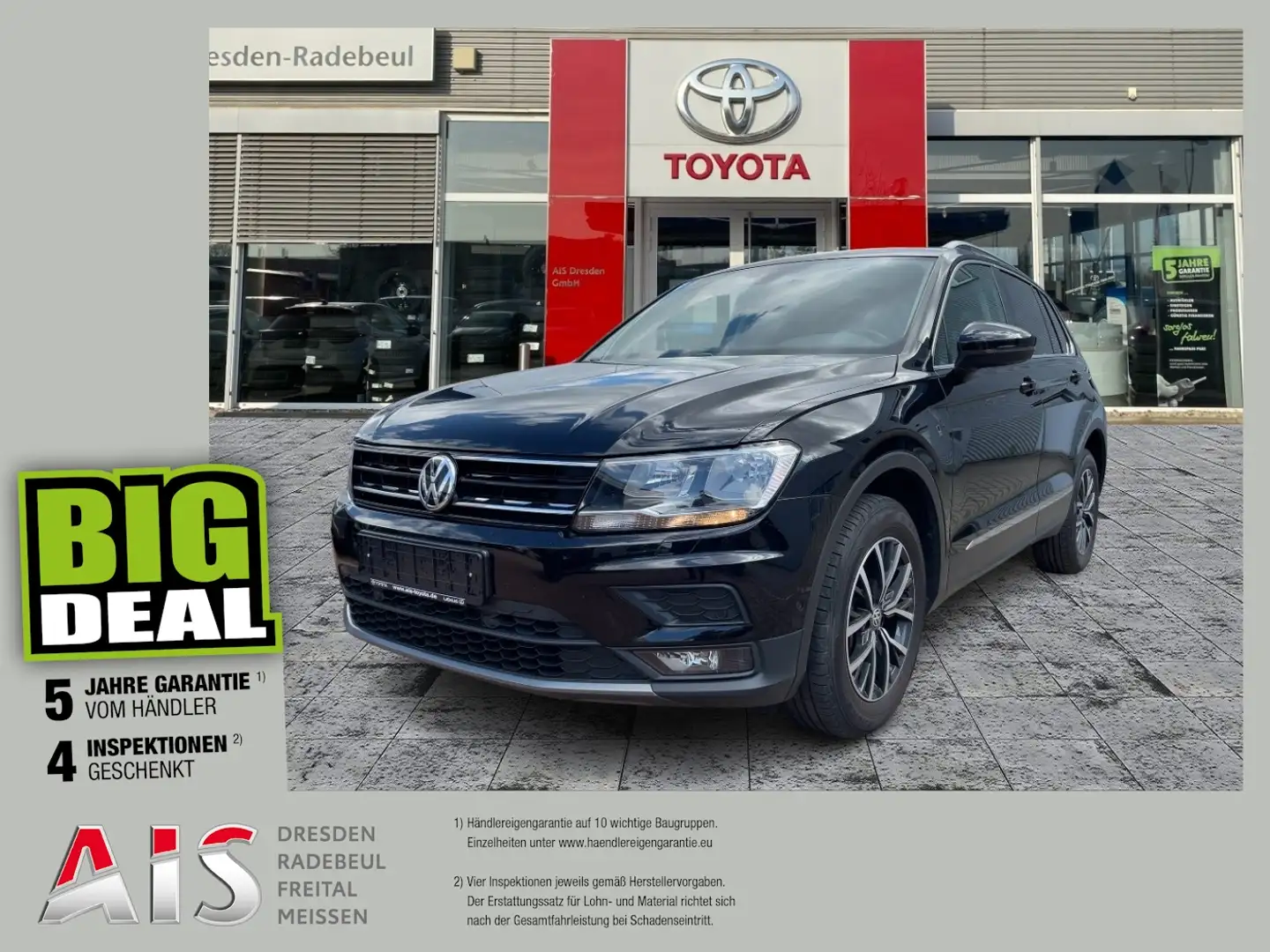Volkswagen Tiguan 4Motion 2.0 TSI DSG Comfortline Navi*KAM Schwarz - 1