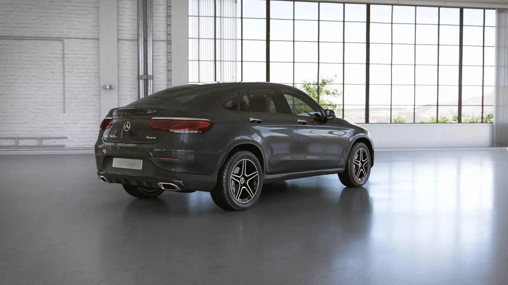 Mercedes-Benz GLC 300 Coupé 300e 4MATIC Business Solution AMG | Schuifda Grigio - 2