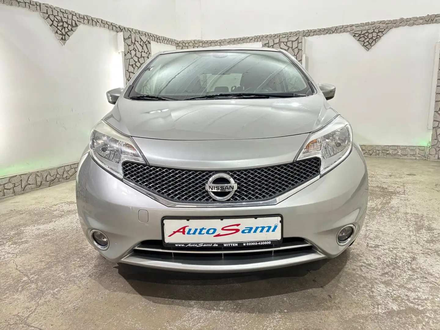 Nissan Note Acenta 1,2 AUTOMATIK START/STOP KLIMAA. TEM Silber - 2