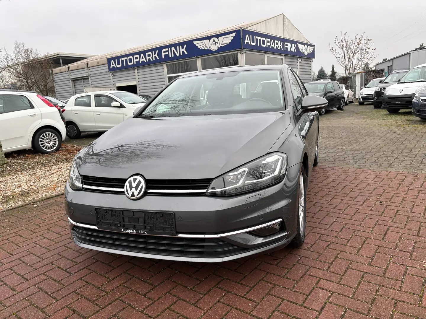 Volkswagen Golf Highline BMT/Start-Stopp Leder+Automatik Gris - 1
