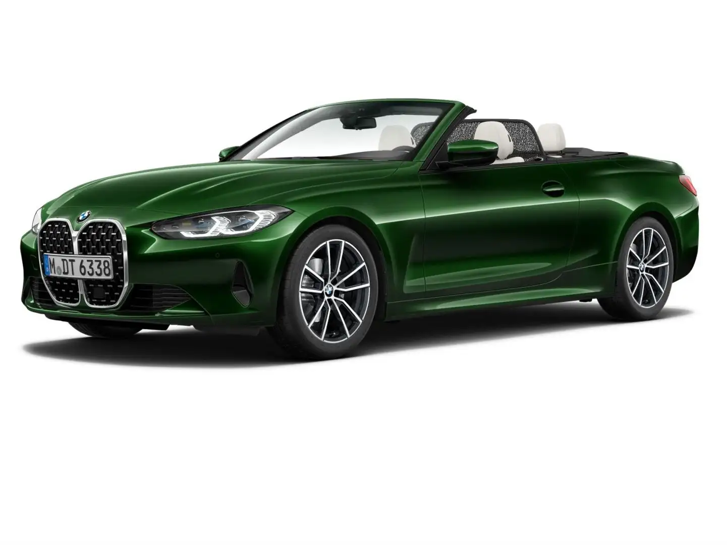 BMW 430 i xDrive Cabrio Laser OpenAir HiFi Kamera Groen - 1
