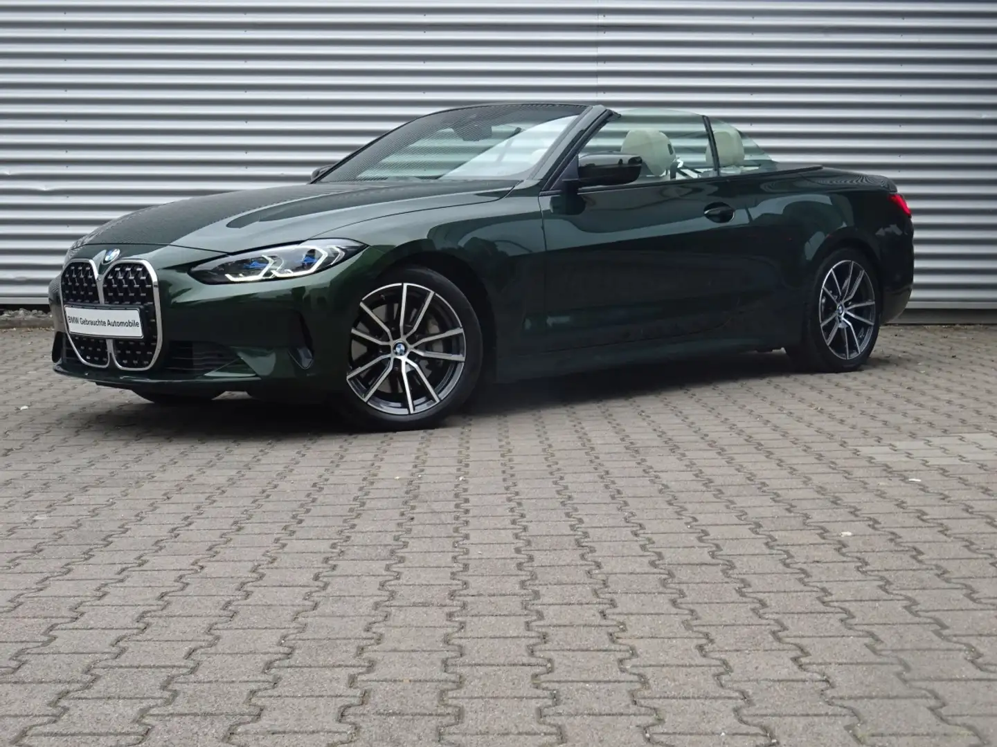 BMW 430 i xDrive Cabrio Laser OpenAir HiFi Kamera Groen - 1