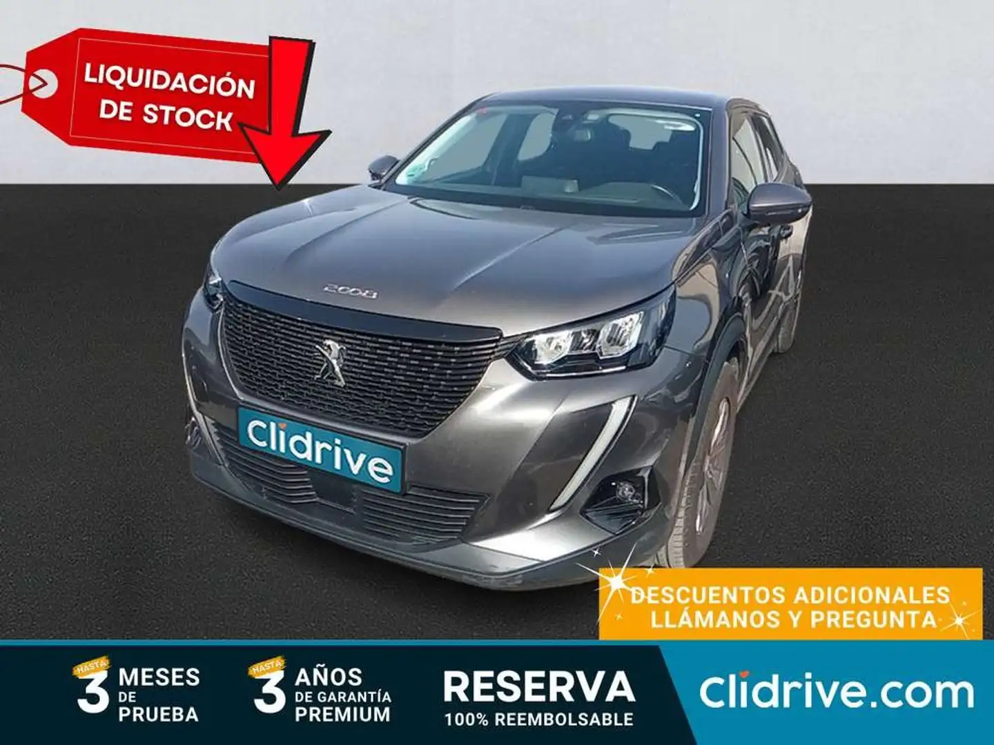 Peugeot 2008 Active Pack BlueHDI 81kW (110CV) Gris - 1