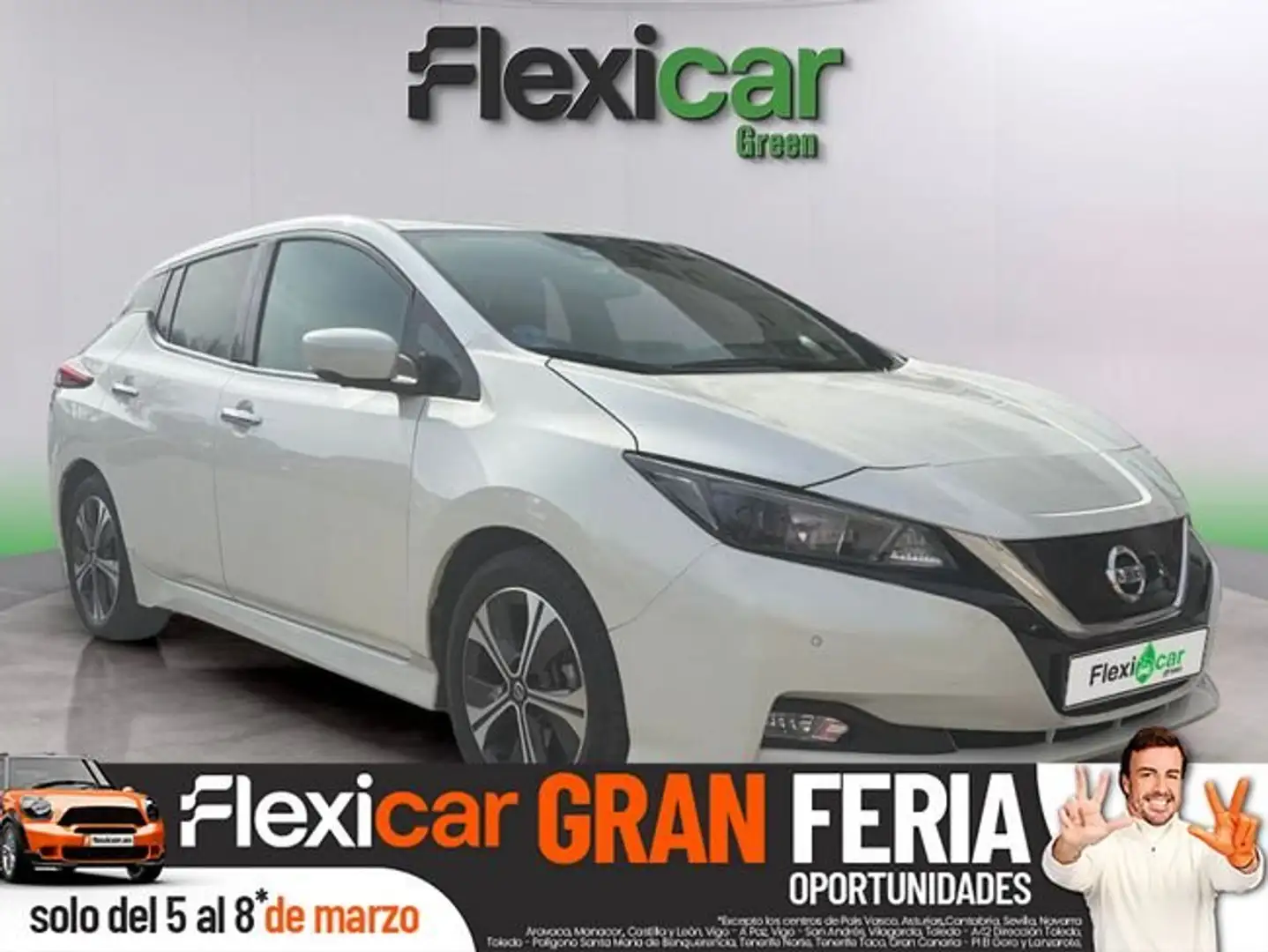 Nissan Leaf ELECTRIC 150 122PPM 40KWH BATERIA-EN-PROPIEDAD N-C Blanco - 1
