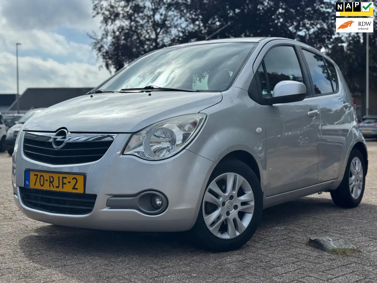 Opel Agila 1.2 Edition AIRCO NW.APK NAP Gris - 1