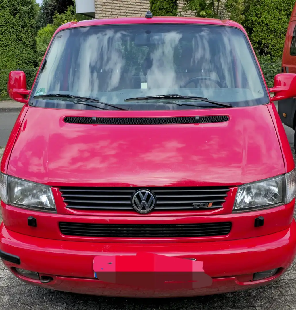 Volkswagen T4 Caravelle Caravelle T4 TDI 7DC2X2 Červená - 1