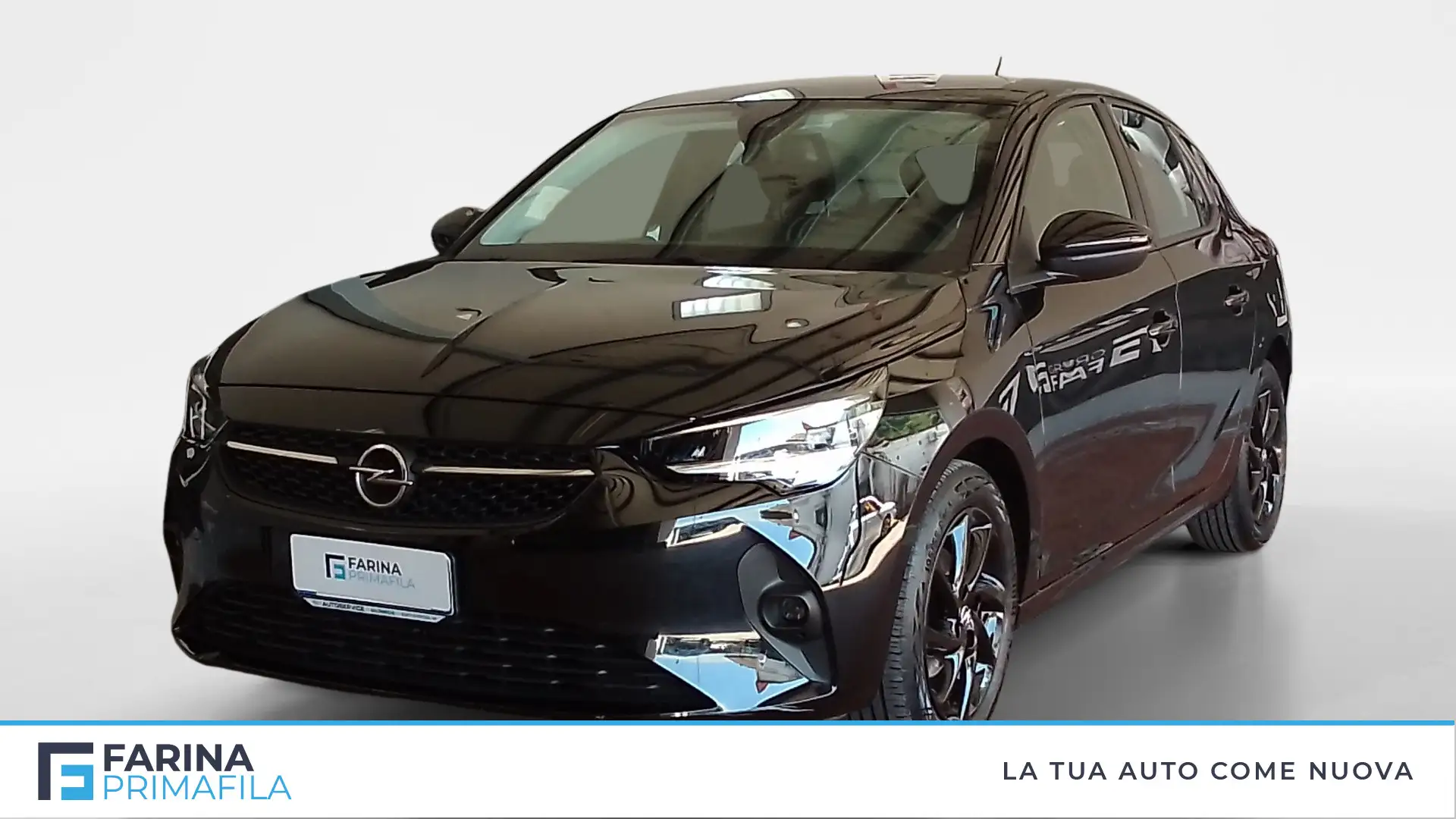 Opel Corsa 5 Porte 1.2  D&T Nero - 1