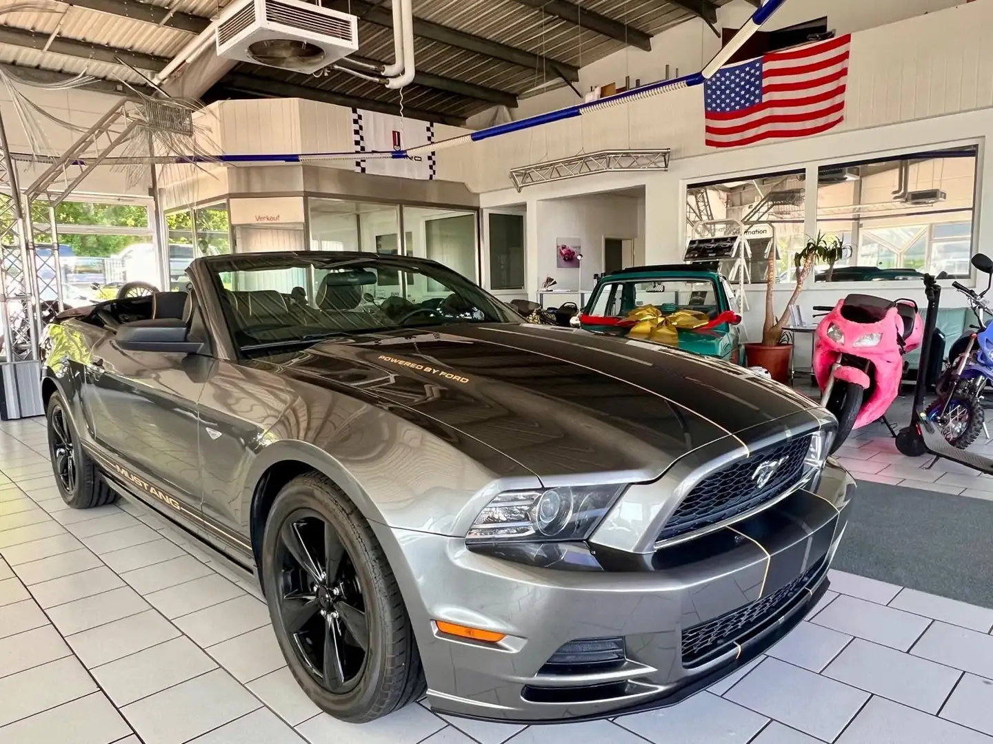 Ford Mustang 3,7 Cabrio Automatik Xenon Grau - 2