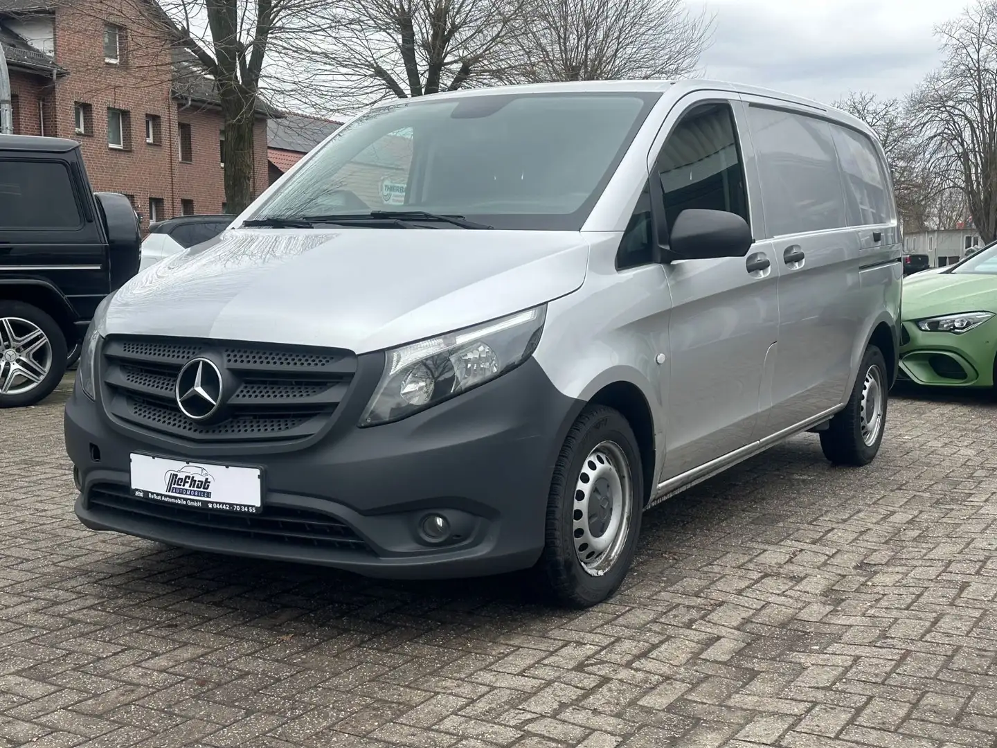 Mercedes-Benz Vito Kasten 116 CDI,/BT RWD kompakt*NAVI*SHZ* Silber - 2
