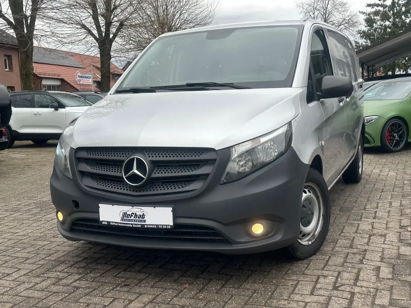 Mercedes-Benz Vito Kasten 116 CDI,/BT RWD kompakt*NAVI*SHZ* Silber - 1
