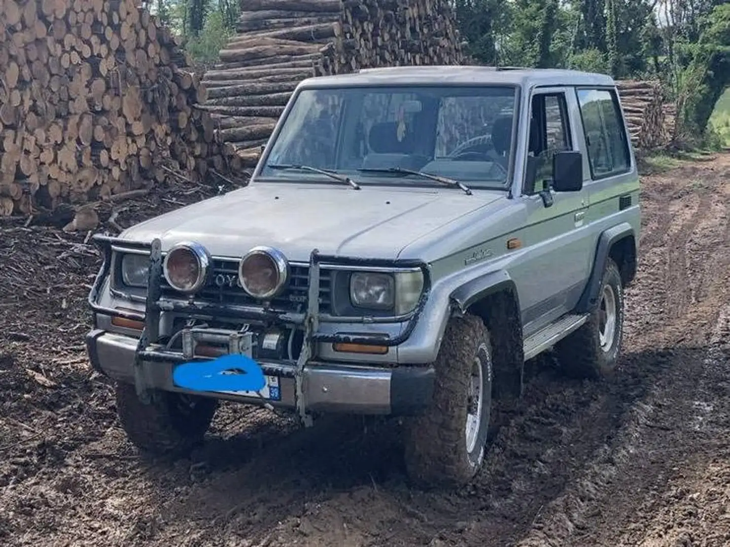 Toyota Land Cruiser Prado LJ70 2.4 TD 90 cv phase 2 VX SW Silber - 1