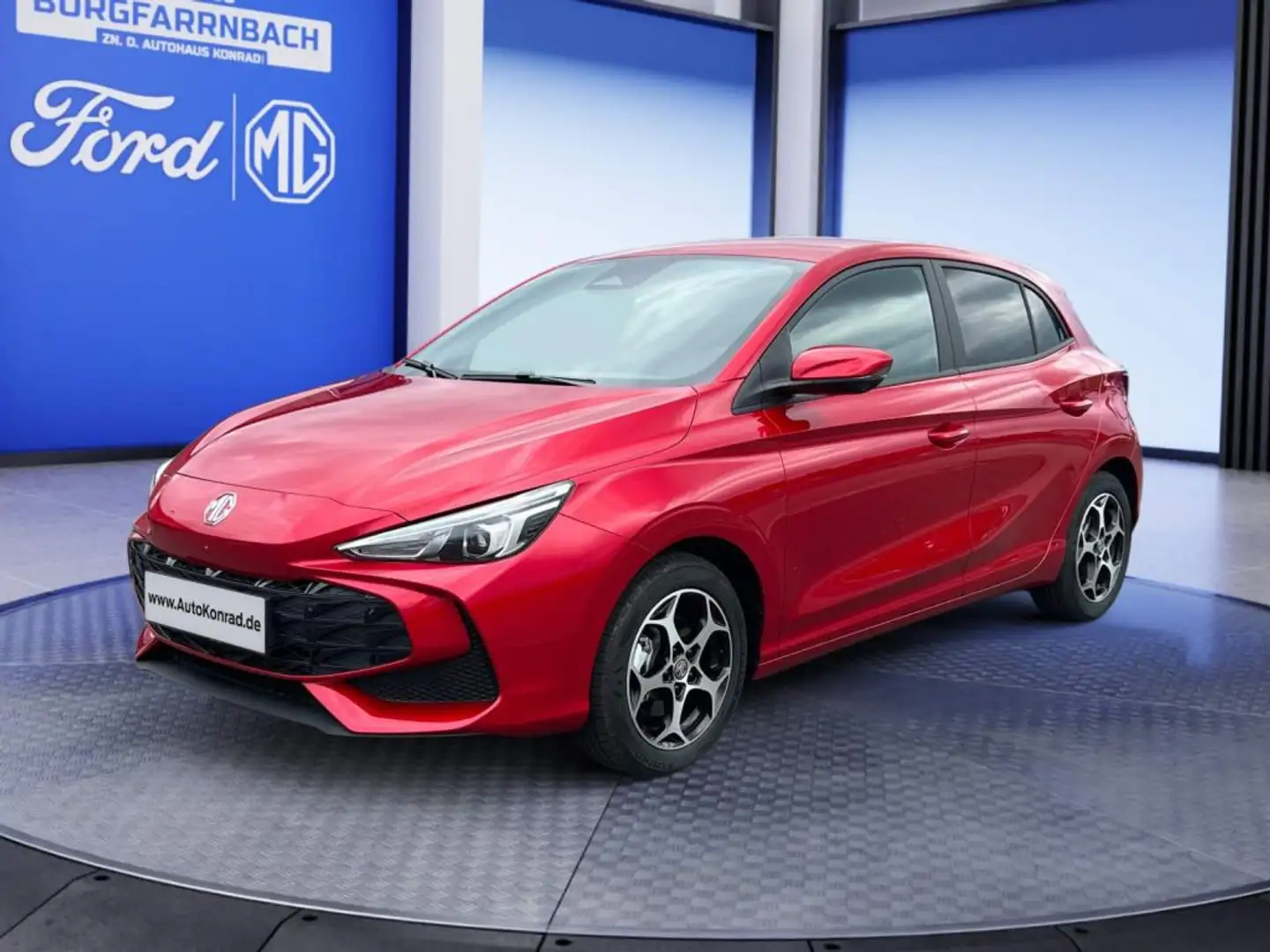MG MG3 Luxury*360°CAM*ACC*LED*CARPLAY*SITZHZG*TWA*GARANTI Rot - 1