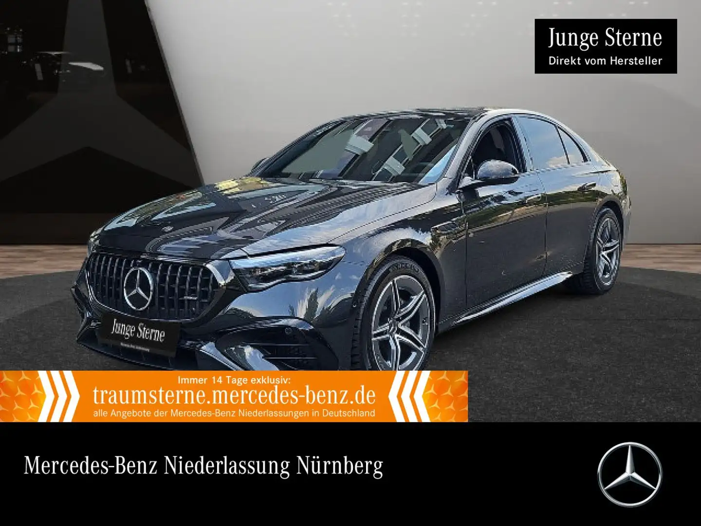 Mercedes-Benz E 53 AMG 4M Hybrid Perf-Sitze Fahrass Pano Distr. Grau - 1