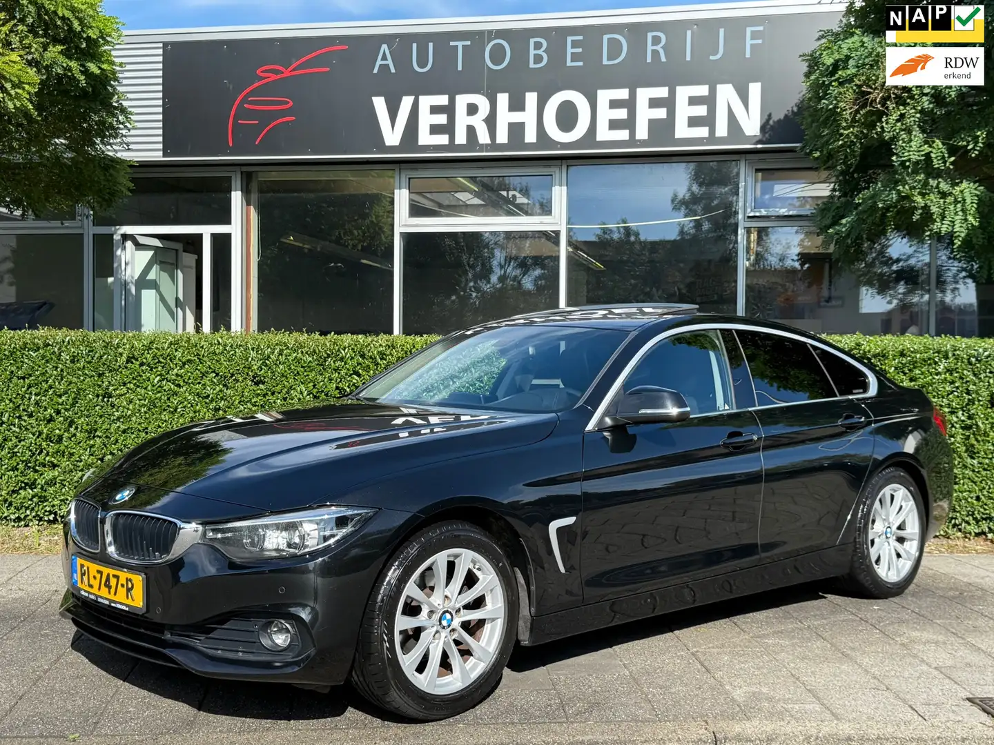 BMW 418 4-serie Gran Coupé 418i High Executive - PANORAMAD Black - 1