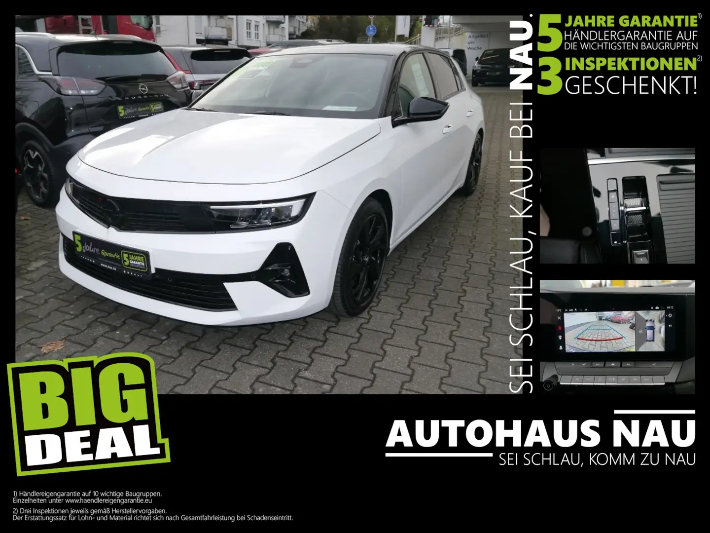 Opel Astra L 1.2 Turbo GS Big Deal Inspektionspaket Wit - 1