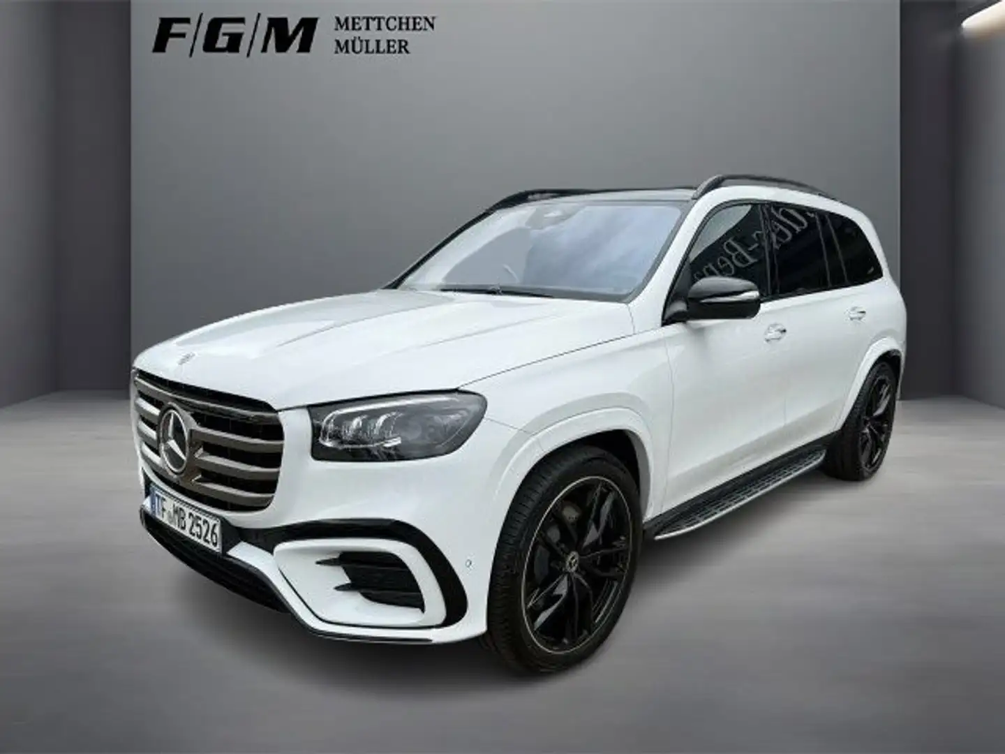 Mercedes-Benz GLS 450 d 4M AMG Line Burm|HeadUp|KeyGo|MBeam Weiß - 2