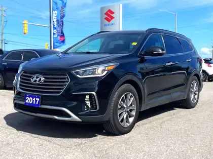 Black 2017 Hyundai Santa Fe XL SUV / Crossover  Automatic