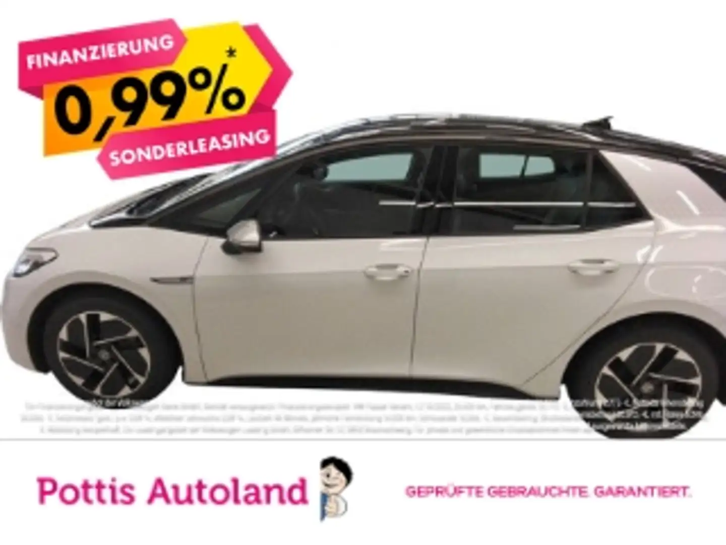 Volkswagen ID.3 PRO PERFORMANCE 1ST EDITION NAVI PDC SITZHZG Blanc - 1