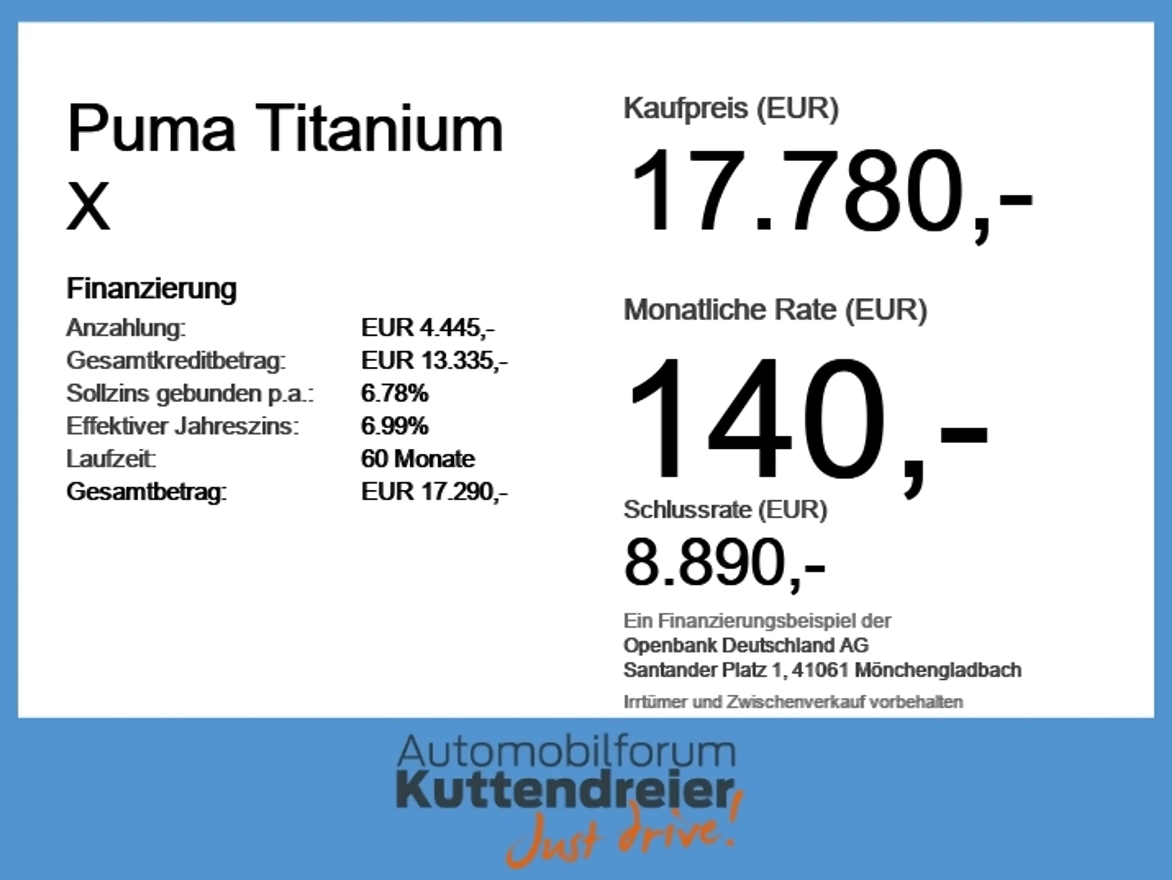 Ford Puma Titanium X Navi Kamera LED SHZ LHZ 2xPDC — photo 6