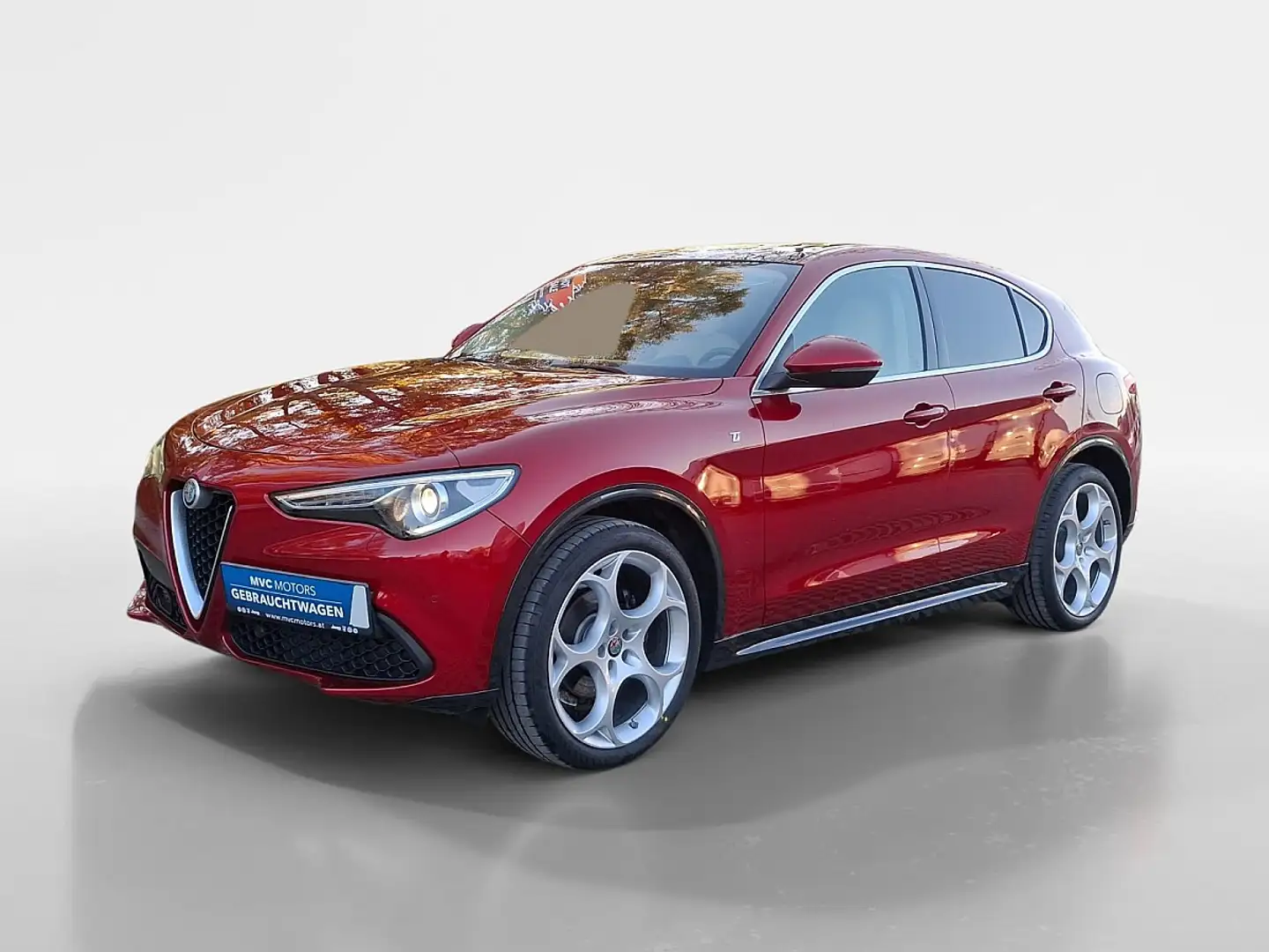 Alfa Romeo Stelvio 6C Villa d'Este 2,0 16V 280 AT8 Q4 HiFi/SD Rot - 1