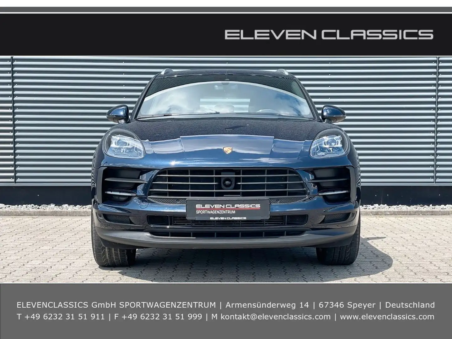 Porsche Macan *1. Hand, ACC, DAB, AHK, Rückfahrkamera* Blau - 2