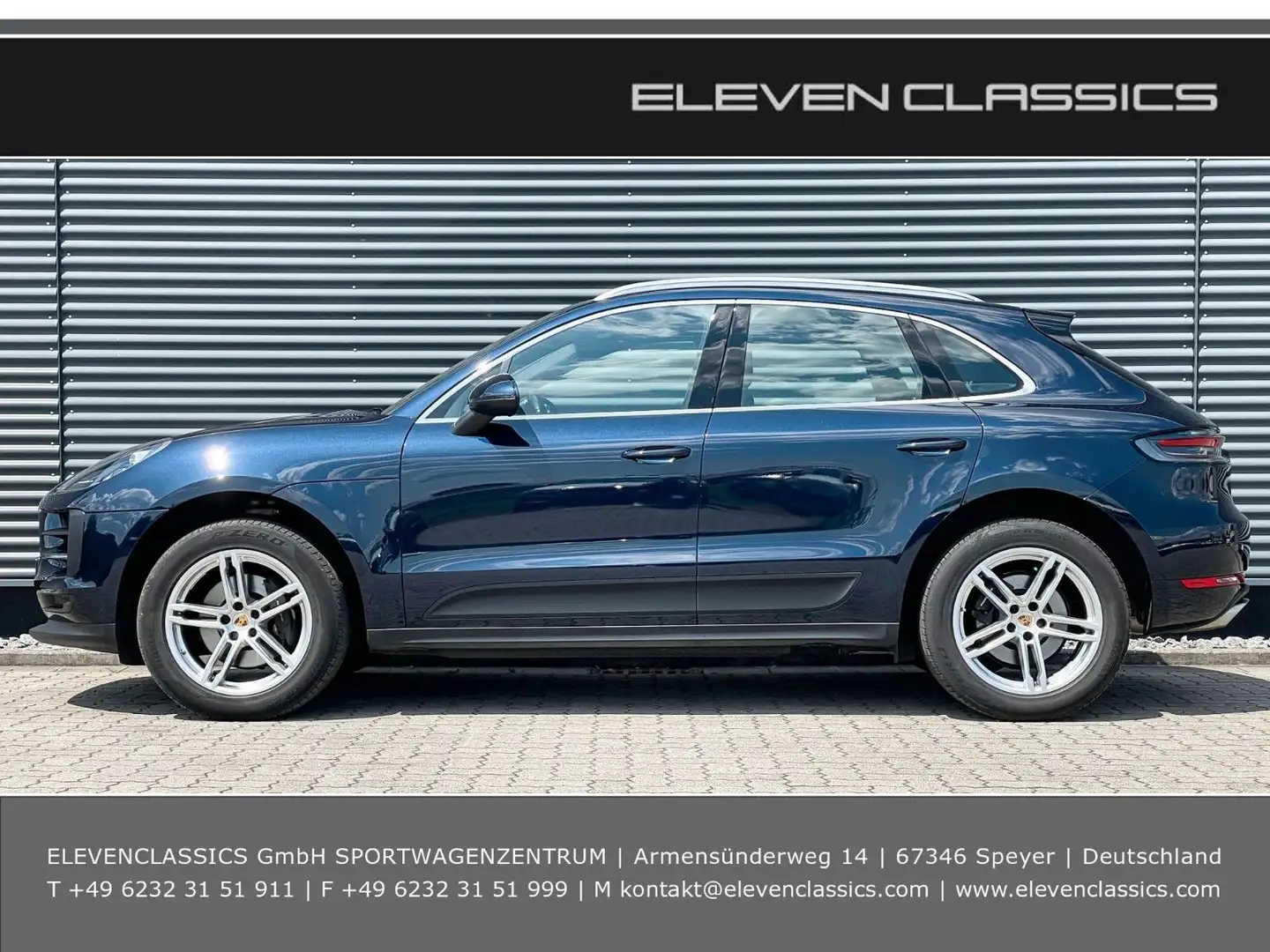 Porsche Macan *1. Hand, ACC, DAB, AHK, Rückfahrkamera* Blau - 1