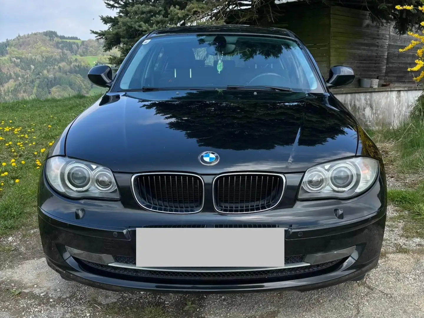 BMW 116 116d Schwarz - 1
