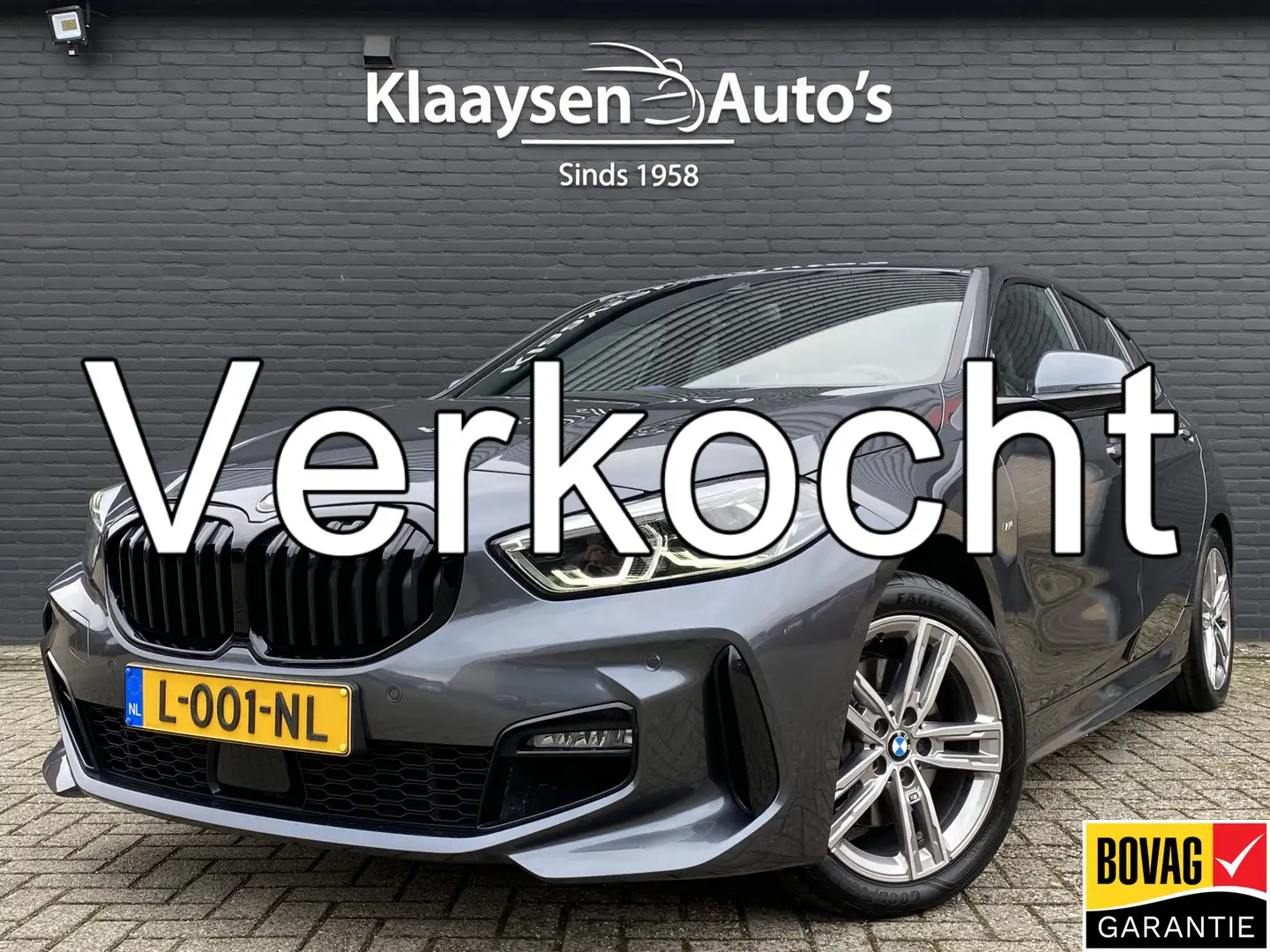 BMW 116 1-serie 116i M Sport | 1e eigenaar | dealer onderh Grau - 1
