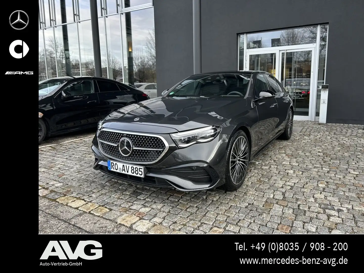 Mercedes-Benz E 220 E 220 d AMG Edition Pano AHK DIGITAL Burmester® Grau - 1