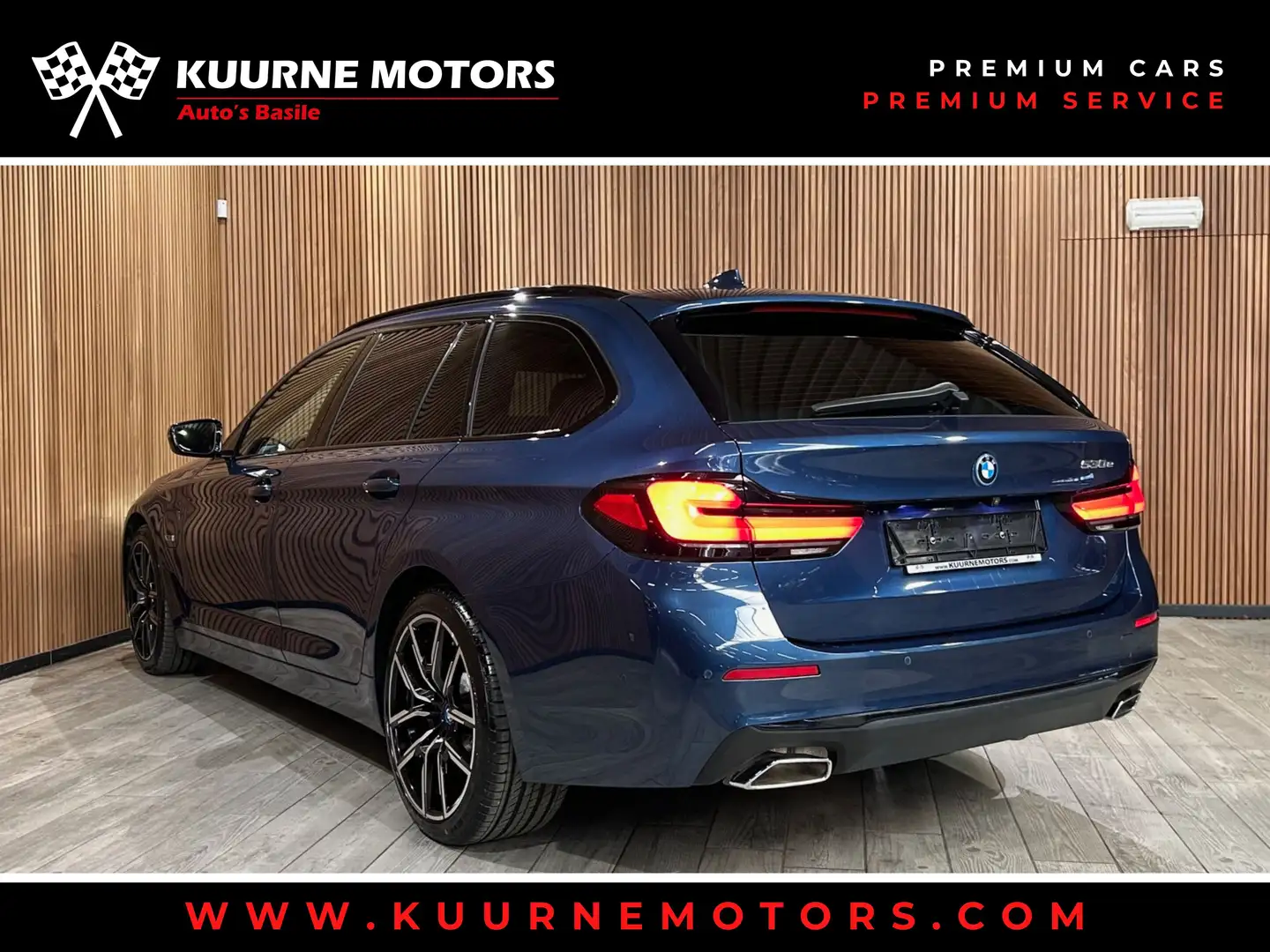 BMW 530 e Touring Alu19"/Pano/Cam/SportZet *1j garantie* Blau - 2
