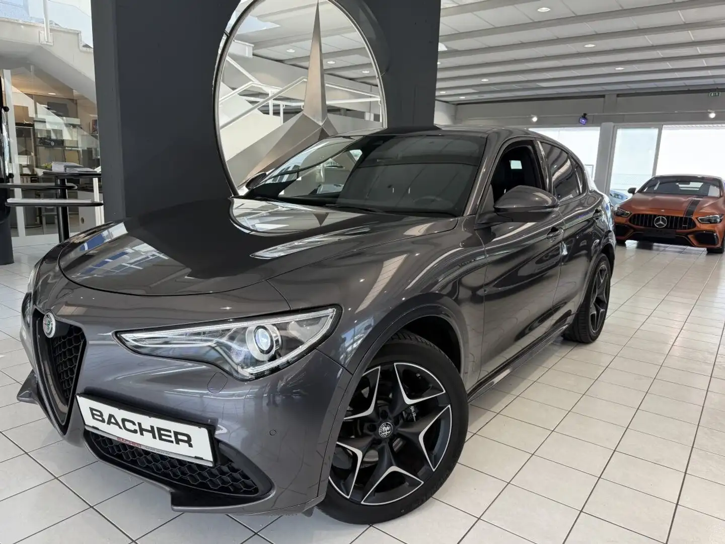 Alfa Romeo Stelvio Veloce Q4 Grau - 2