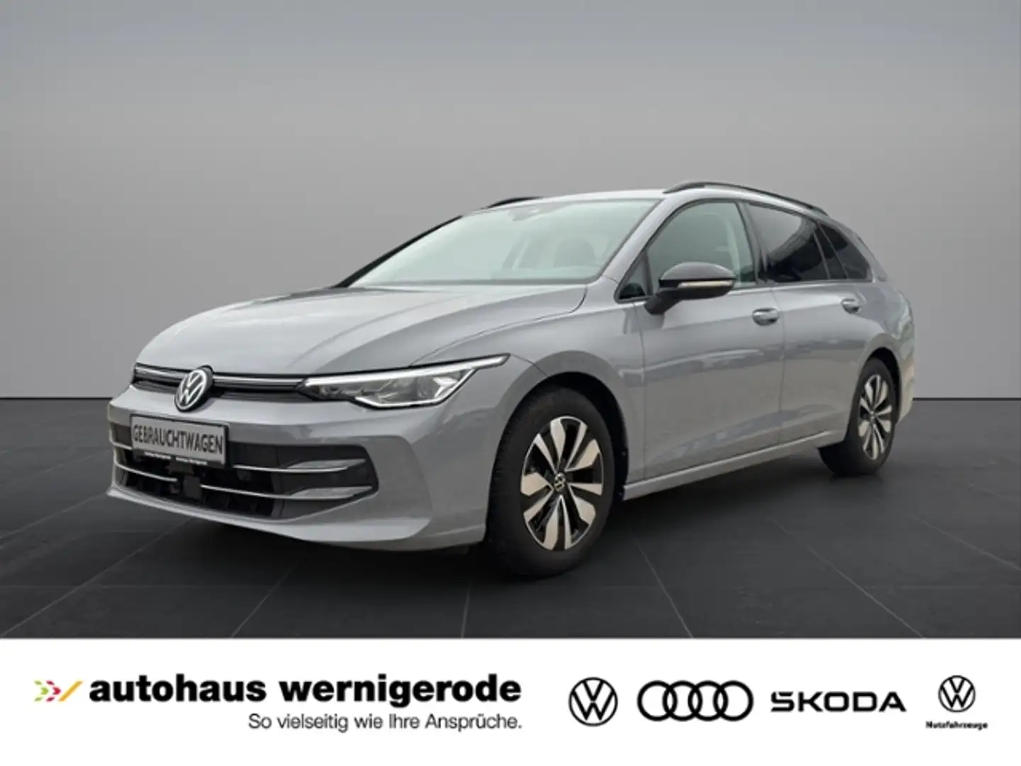 Volkswagen Golf Variant VIII Variant 1.5 eTSI Goal LED+/AHK/360°/Navi/ACC Grau - 1