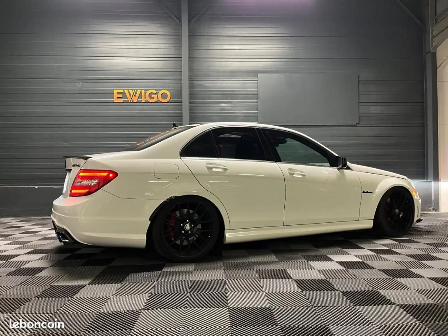 Mercedes-Benz C 63 AMG Mercedes 63 485 PERFORMANCE AMG SPEEDSHIFT-MCT BVA Blanc - 2