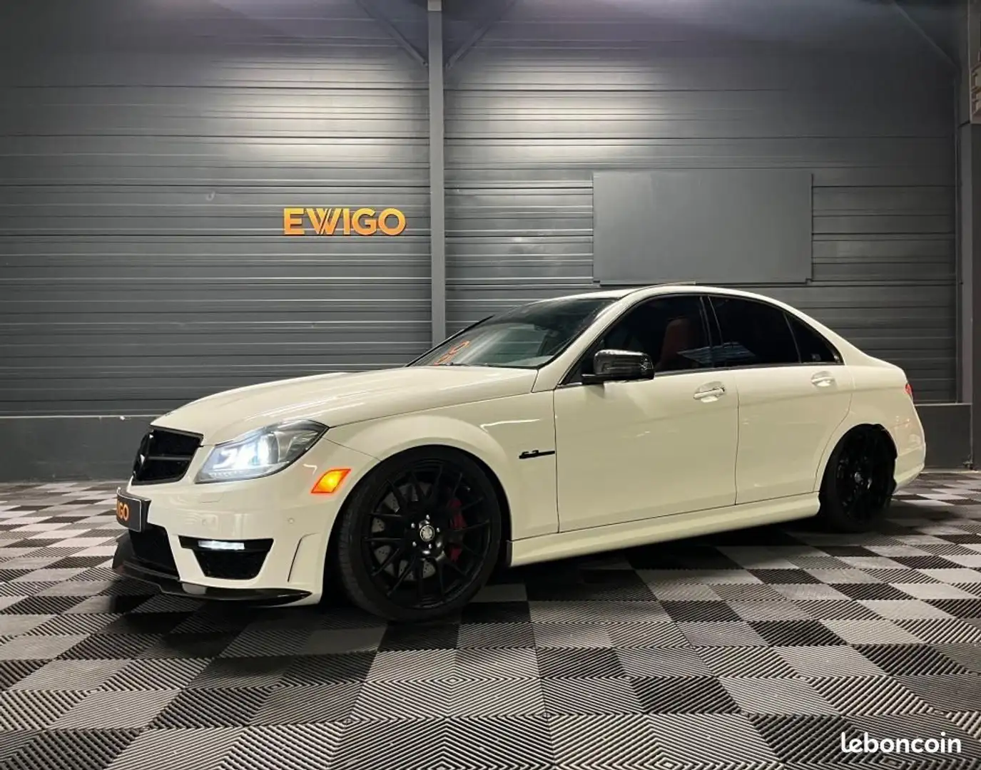 Mercedes-Benz C 63 AMG Mercedes 63 485 PERFORMANCE AMG SPEEDSHIFT-MCT BVA Blanc - 1