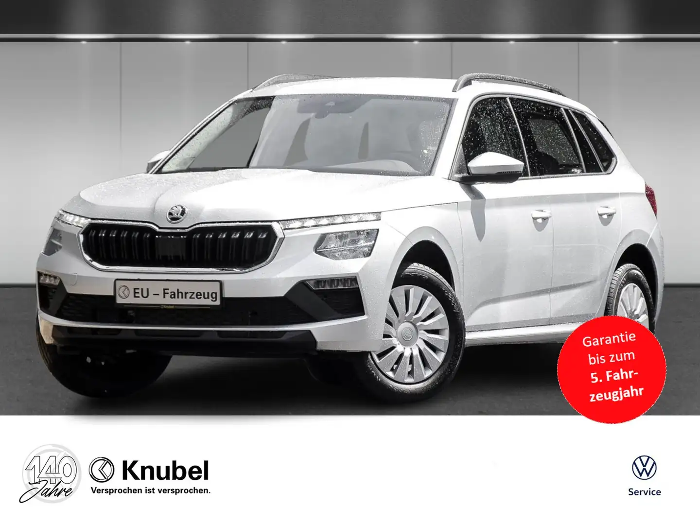 Skoda Kamiq City-Edition 1.0 TSI LED Klima AHKvorb. LaneAssist Silber - 1