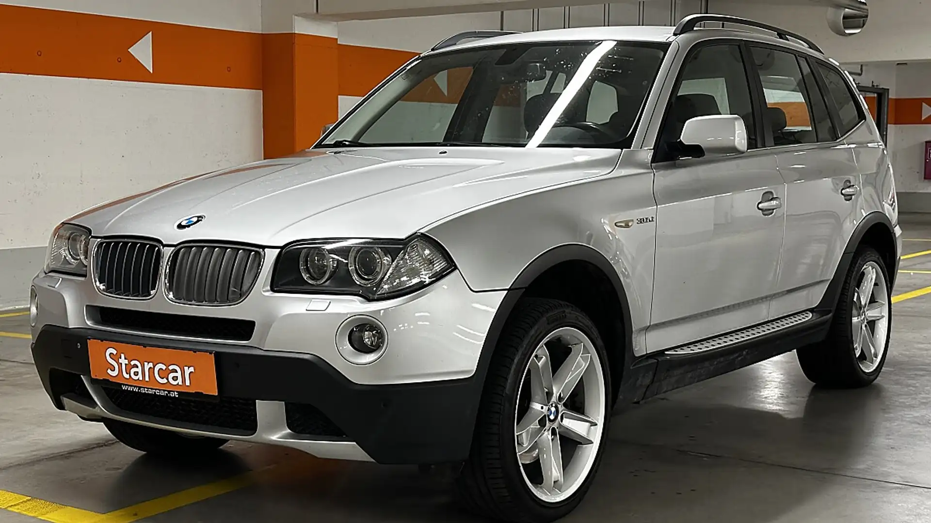 BMW X3 3,0d Aut.*1.BESITZ*XENON*TEILLEDER* Grau - 2