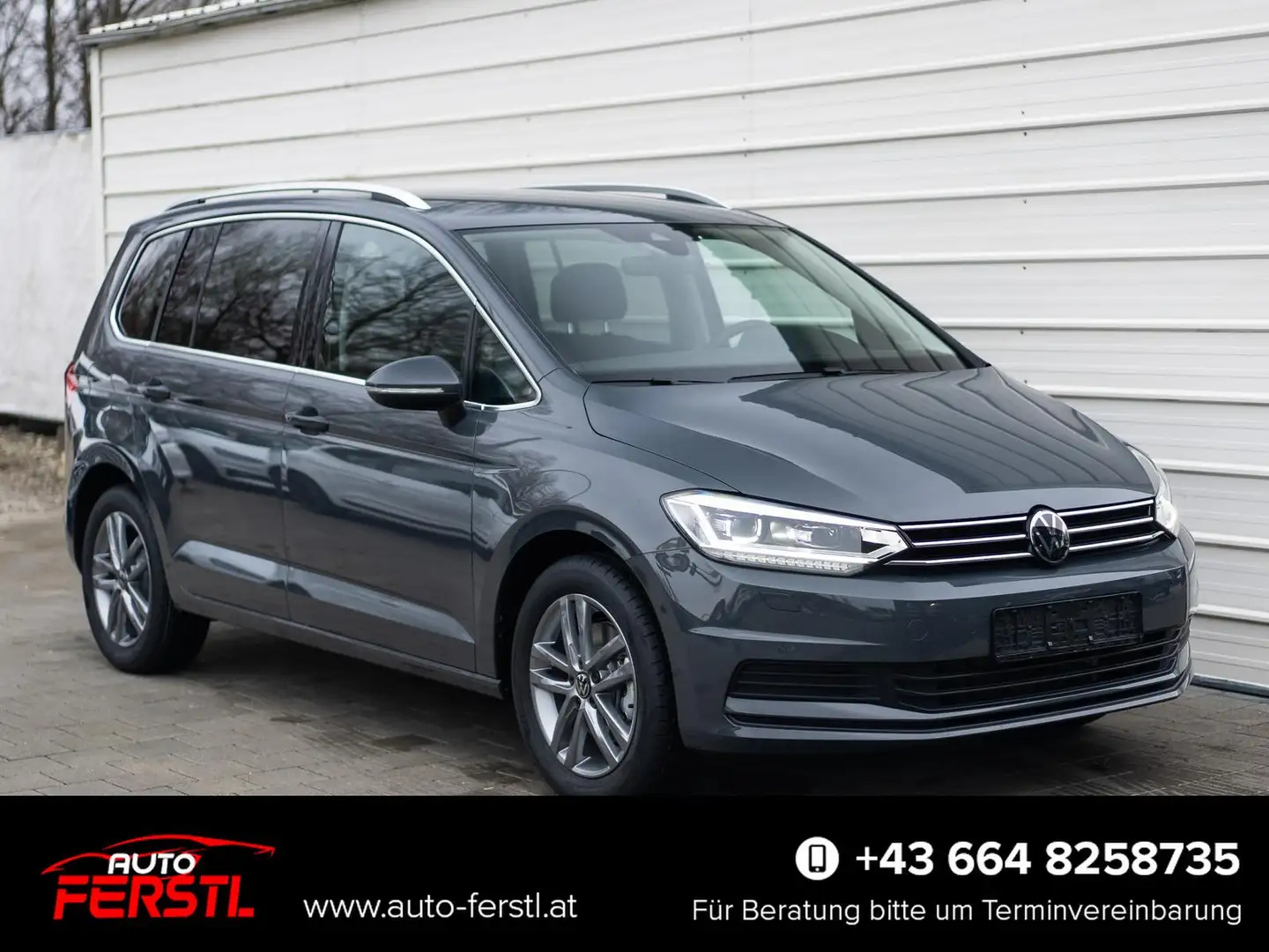 Volkswagen Touran 1.5 TSI 7DSG *7-Sitzer*AHK*Navi*Kamera*LED 110 ... Grau - 1