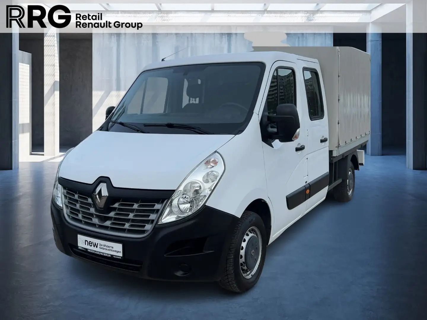 Renault Master Fahrgestell DoKa L2H1 3,5t dCi 130 Weiß - 1